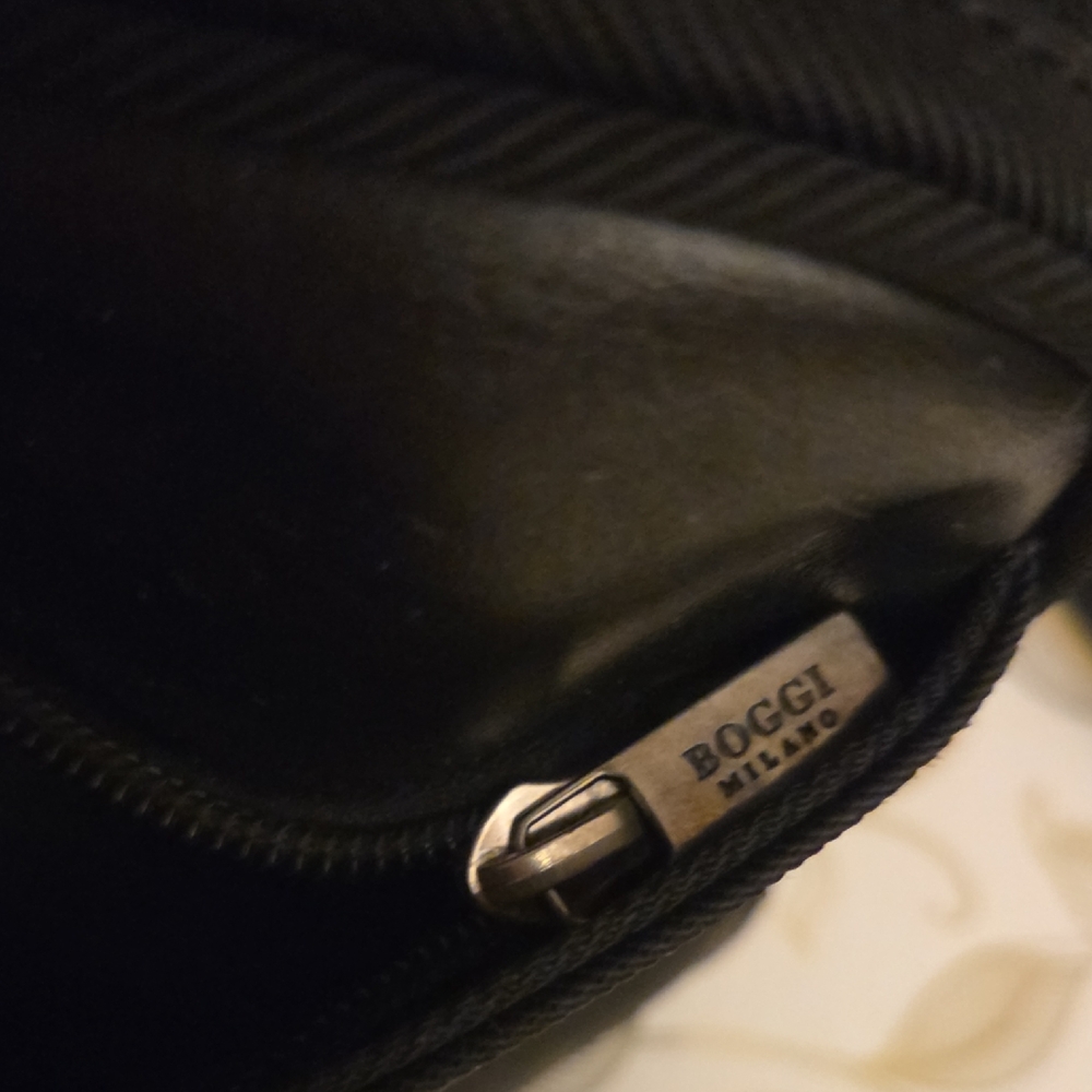 Boggi Milano Technical Fabric Business Backpack - Black - Picture 5 of 14